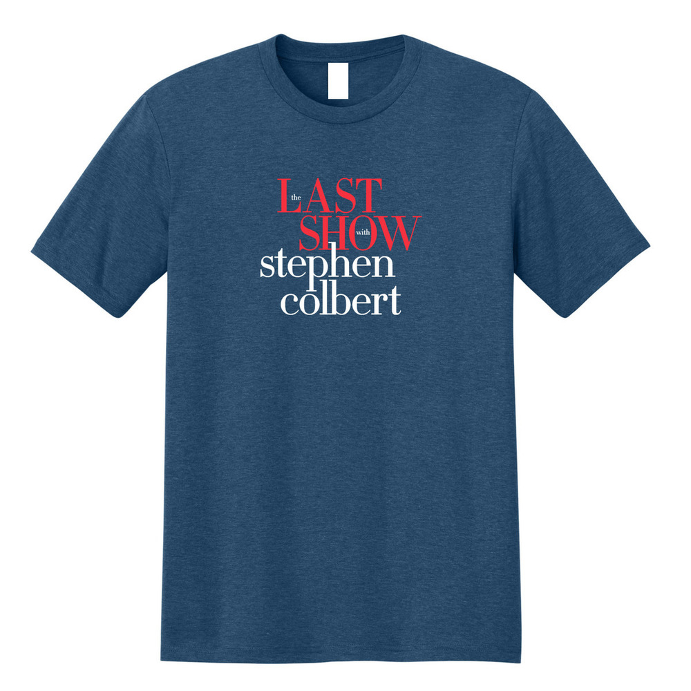 THE LAST SHOWwith STEPHEN COLBERT Charity T-Shirt